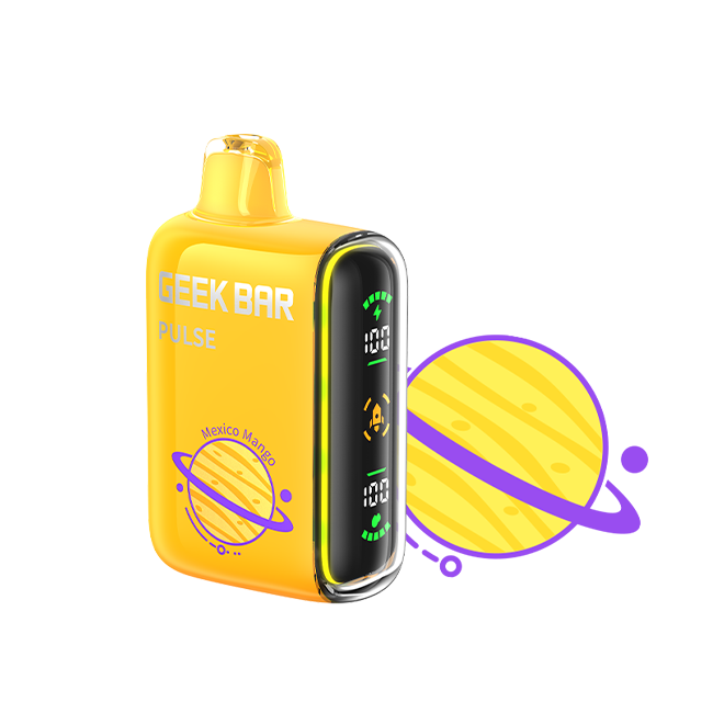 Geek Bar Pulse Full Screen 15K Puff Dual Mesh Disposable Vape