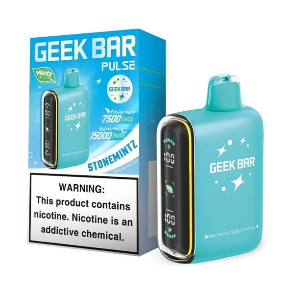 Geek Bar Pulse Full Screen 15K Puff Dual Mesh Disposable Vape